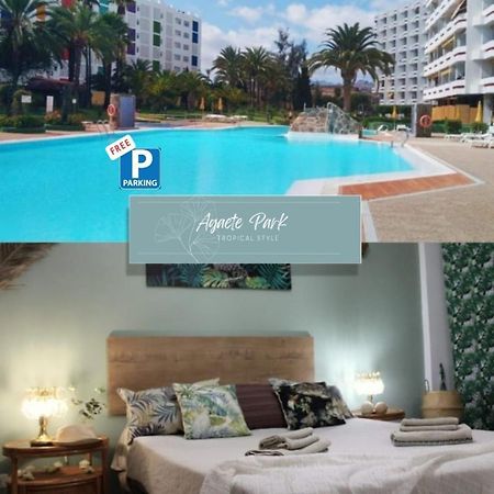 Ferienwohnung Agaete Park Tropical Style Playa del Inglés Exterior foto